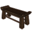 High Elf Bench, Curved