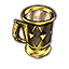 High Elf Cup, Gilded