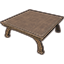 Leyawiin Table, Formal Square Low