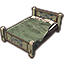 Colovian Bed, Rustic Double