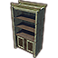 Colovian Bookcase, Rustic Bare