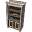Colovian Bookcase, Rustic Filled