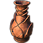 Dawnwood Vase, Leather