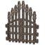 Gate, Spiked Iron