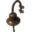 Dock Bell, Mounted