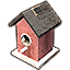 Birdhouse, Small Red