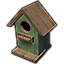 Birdhouse, Small Green
