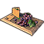 Colovian Meal, Grape Board
