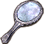 Hand Mirror, Silver-Plated