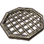 Metal Grate, Hexagonal