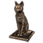 Ra Gada Funerary Statue, Stone Cat