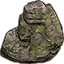 Boulder, Angular Mossy Striated