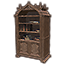 Vampiric Bookcase, Arched Filled