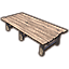 Solitude Table, Rustic Large