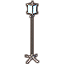 Vampiric Lamp, Azure Tall