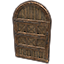 Solitude Door, Arched Wooden