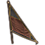 Carnaval Wall, Triangular Cloth
