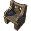 Stone-Nest Armchair, Carved Stone