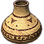 Stone-Nest Basket, Woven Round