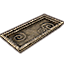 Tide-Born Plate, Rectangular