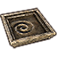 Tide-Born Plate, Square