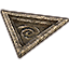 Tide-Born Plate, Triangular