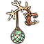 Tide-Born Sconce, Coral