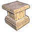 Alinor Display Stand, Marble Wide