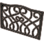 Fireplace Screen, Wrought Iron