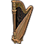 Alinor Harp, Display