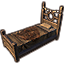 Druidic Bed, Wood Single
