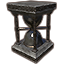 Hourglass Pedestal, Square