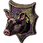 Jester's Festival Plaque, Queen Boar