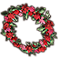 Hearts Week Wreath, Floral