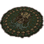 Pit Daemon Rug, Round