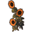 Flowers, Sunflower Cluster