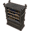 Worm Cult Bookcase, Wide Filled
