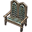 Worm Cult Chair, Padded Double-Backed