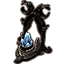 Worm Cult Sconce, Jaw